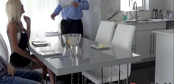  Olivia Blu In Aged Milf Stepmom Seduces Her Son During Chores